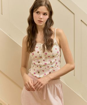 키르시 멜로우 포인텔 숏 파자마 세트 [멀티]