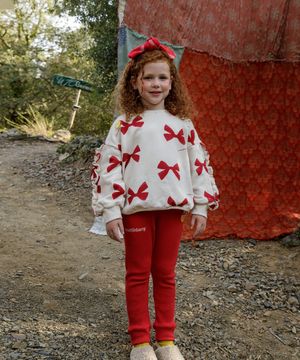 안나 무봉제 니트 바지