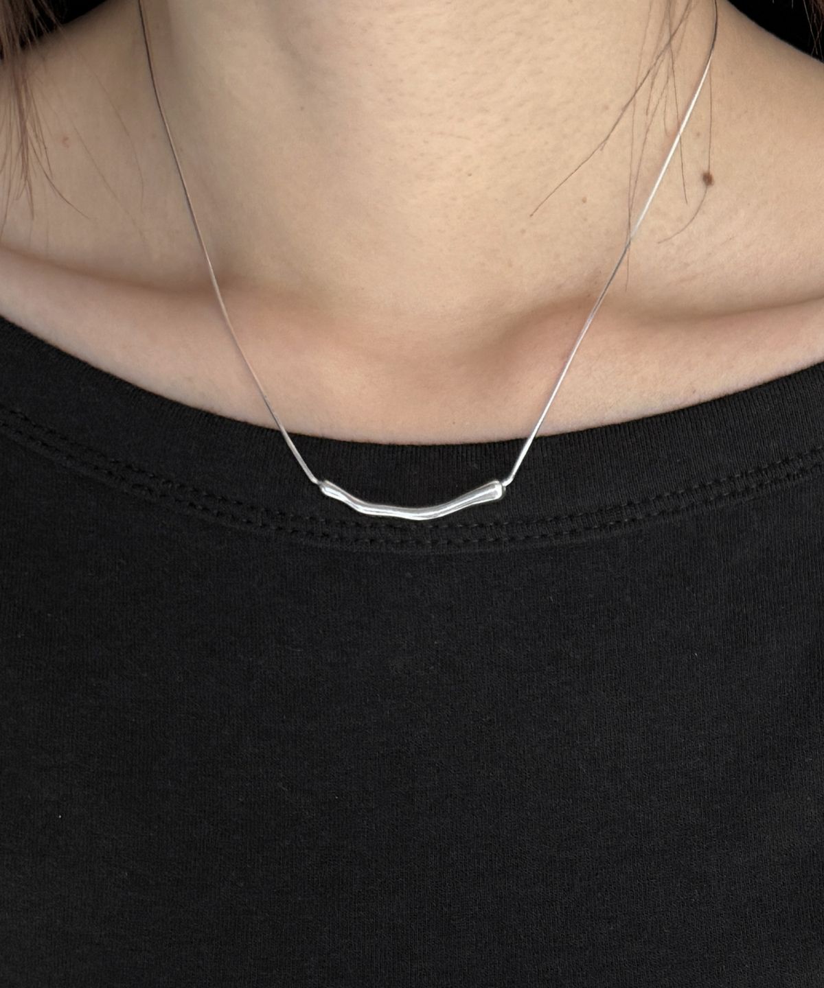 바라두(BARADU) 925 Live bar necklace