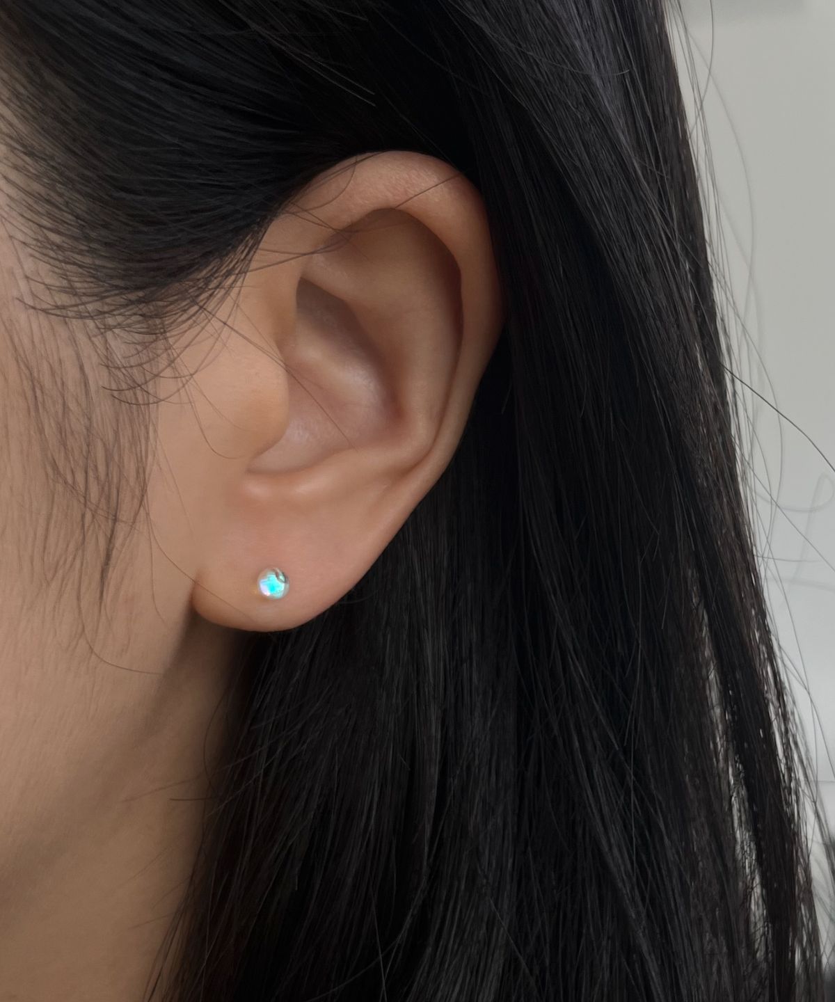 바라두(BARADU) 925 Mini mirror-ball piercing (single)