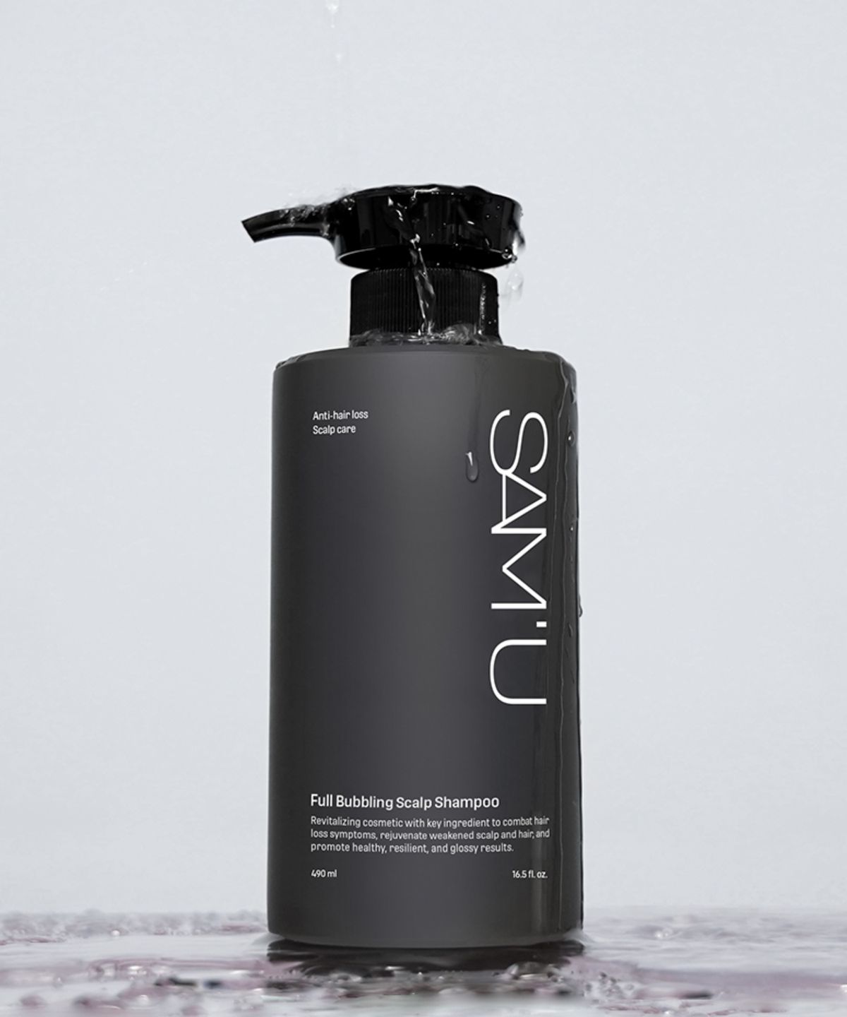 쌔뮤(SAMU) 쌔뮤 풀 버블링 스칼프 샴푸 490ml