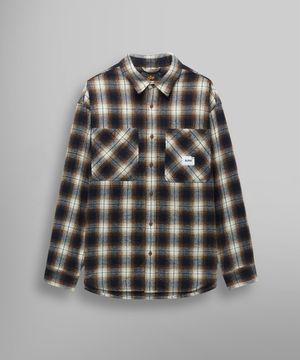 UNFRM 플란넬 셔츠 러스트