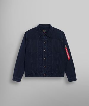 코튼 워크 오버셔츠 레플리카 블루