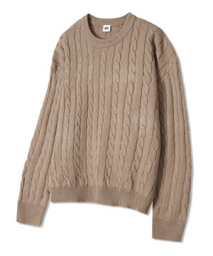 안나 니트 라운드티 GKCNT83 (BEIGE)