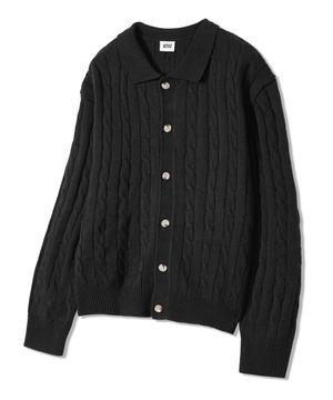 토마스 니트 가디건 GKCNT84 (BLACK)