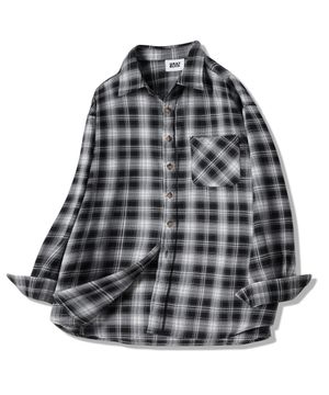볼튼 체크 셔츠 GKCSH42 (BLACK)