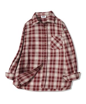 볼튼 체크 셔츠 GKCSH42 (RED)