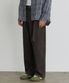 벨티드 워시드 코튼 팬츠 CH