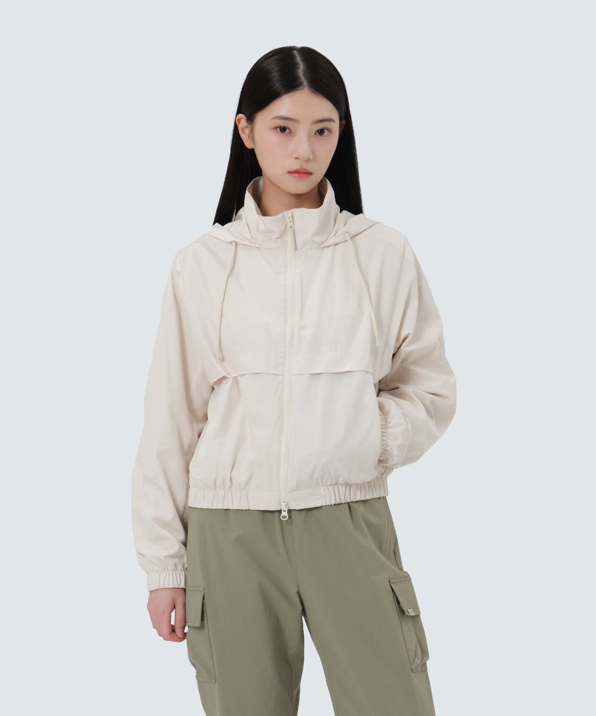 스노우피크 어패럴(SNOWPEAK APPAREL) 메모리 여성 바람막이 (S25FWFWB70) Sand Beige
