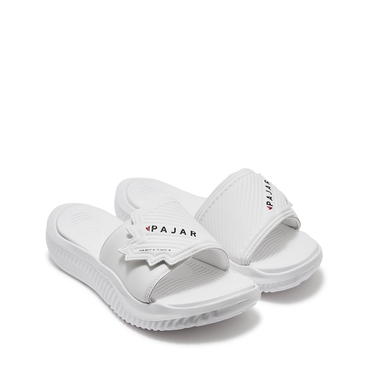 파잘(PAJAR) 메이플 모노 슬라이드 화이트 S25001-WHT
