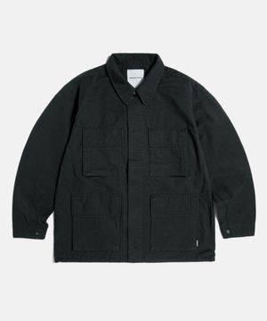 Washed CN BDU Jacket Black