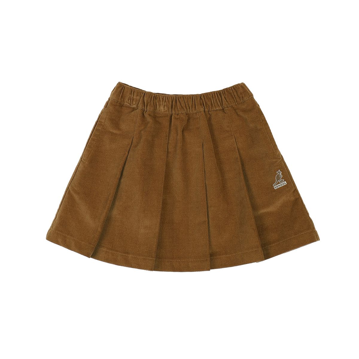 캉골키즈(KANGOL KIDS) 리브렉스 플리츠 스커트 RD 2101 브라운