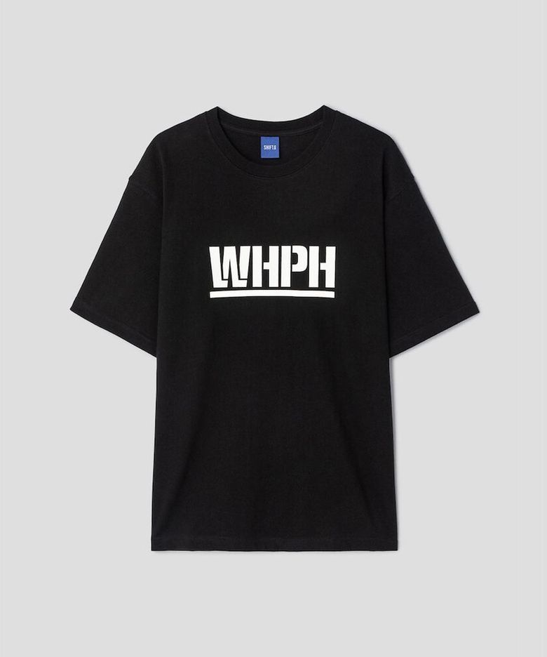 WHPH Logo Overfit TShirt  Black