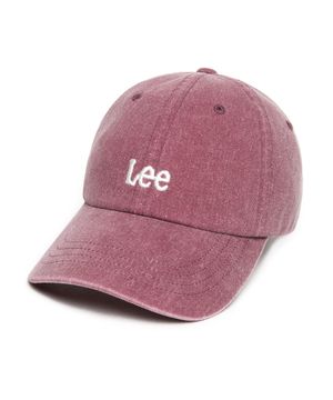 스몰 트위치 로고 피그먼트 볼캡 핑크