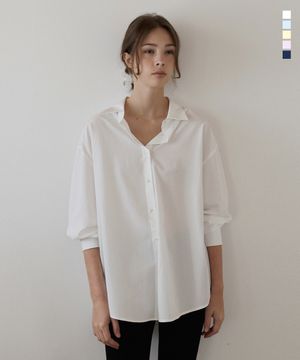 [스크런치 SET] 플로우 루즈핏 셔츠 5Color