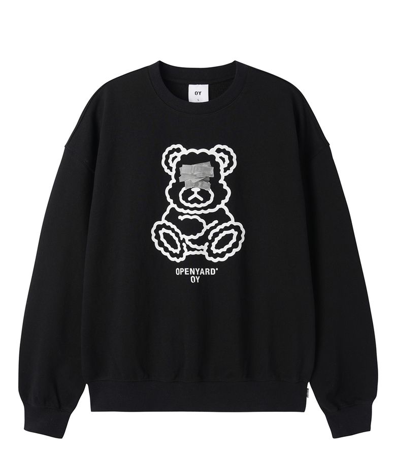 TAPE DOLLY CREWNECK - BLACK