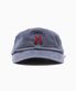 H Logo Cotton Ball Cap_Charcoal