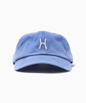 H Logo Cotton Ball Cap_Blue
