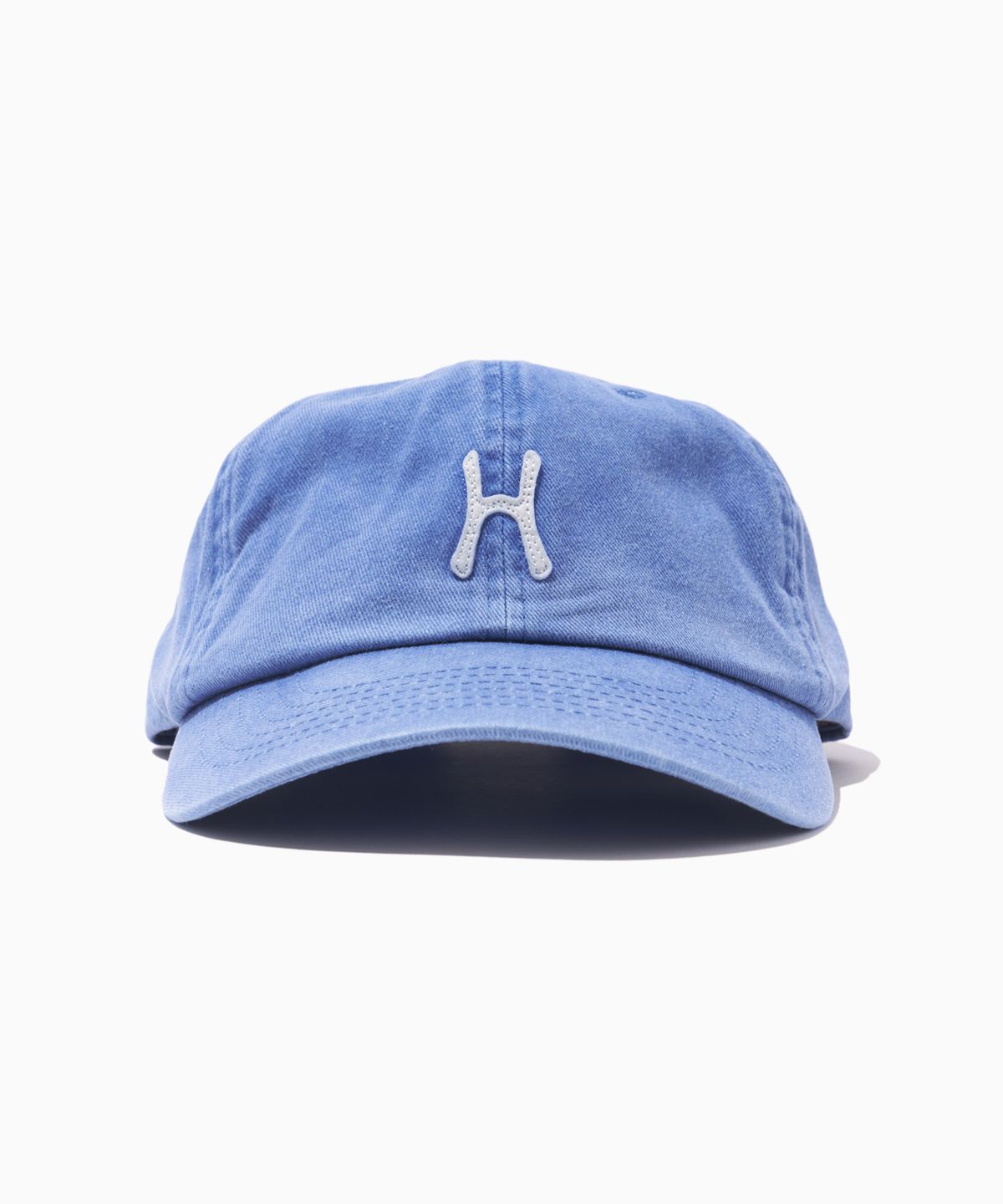 헬로 선라이즈(HELLO SUNRISE) H Logo Cotton Ball Cap_Blue