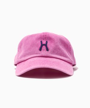 H Logo Cotton Ball Cap_Pink