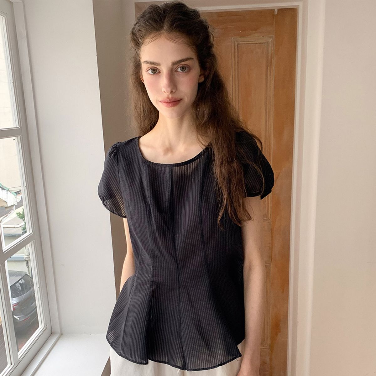 리리수(LILISU) Masion Blouse / Black