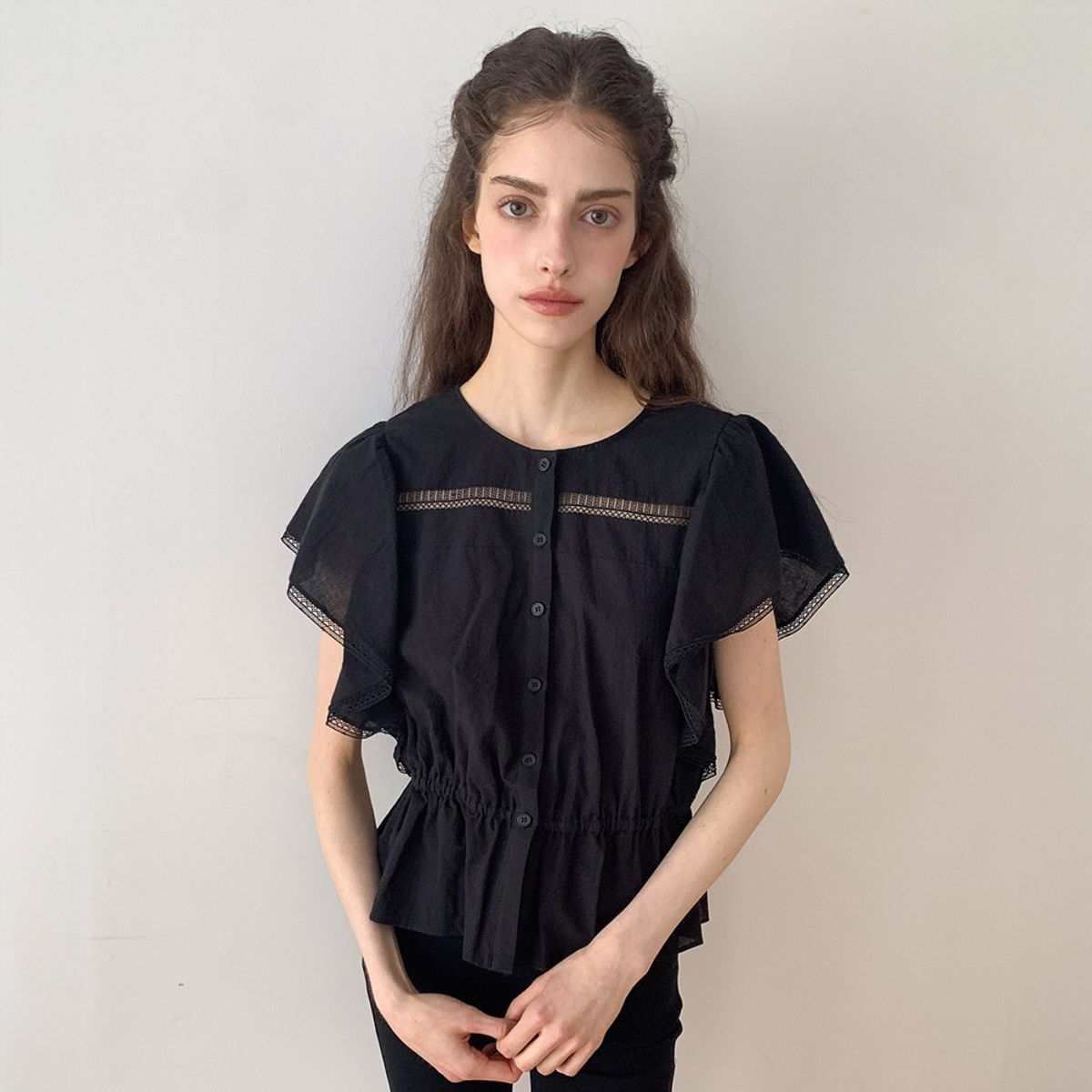 리리수(LILISU) Zooey Blouse / Black