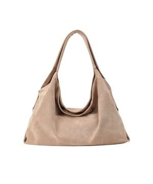 CACTUS HOBO BAG [Suede Beige]