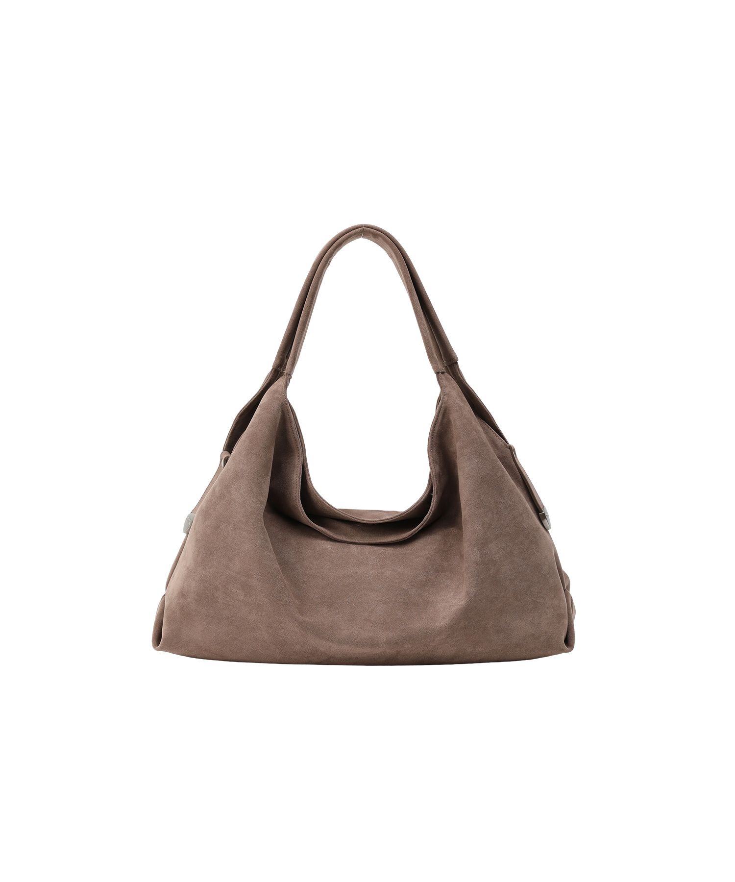 MUSINSA SAND MUSEUM CACTUS HOBO BAG [Suede Mocha]