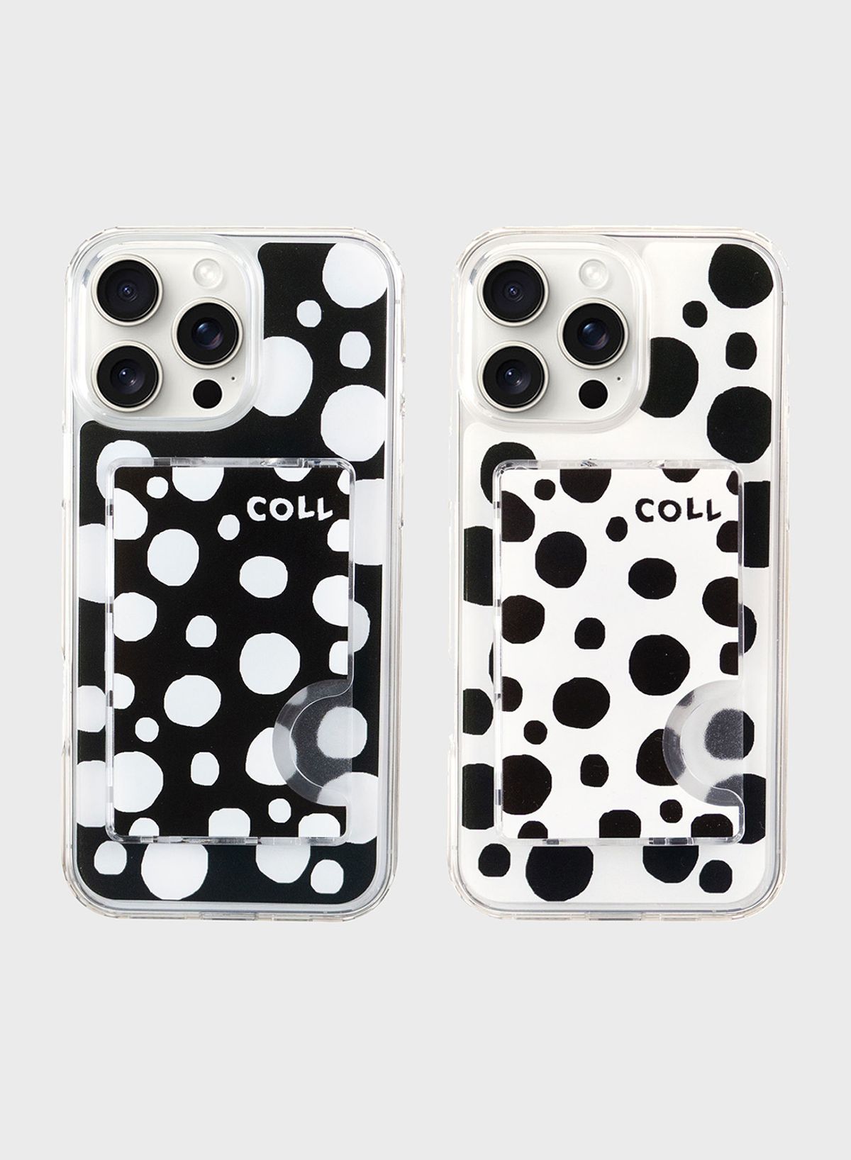 꼴라주바캉스(COLLAGEVACANCE) Polka Dot MagSafe Case (폰케이스) - 4color
