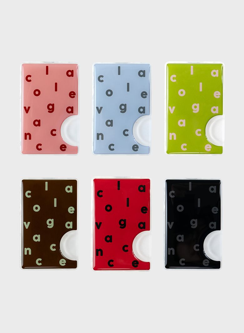 Logo Alphabet Epoxy MagSafe Card Wallet (맥세이프 카드지갑) - 6color