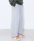 원턱 절개 피그먼트 벌룬 팬츠 그레이