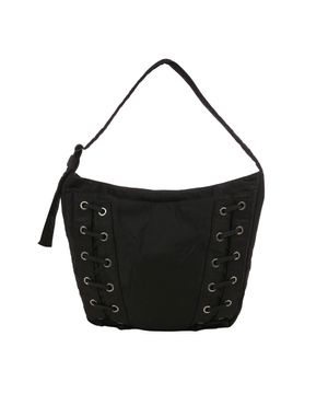 아일렛스트링 숄더백[블랙]