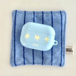블루 스파클링  에어팟케이스
