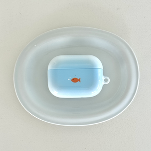 블루 금붕어  에어팟케이스