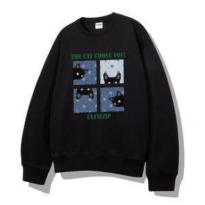 캣츄즈유 오버핏 맨투맨 4 Color [ULZM_0034]