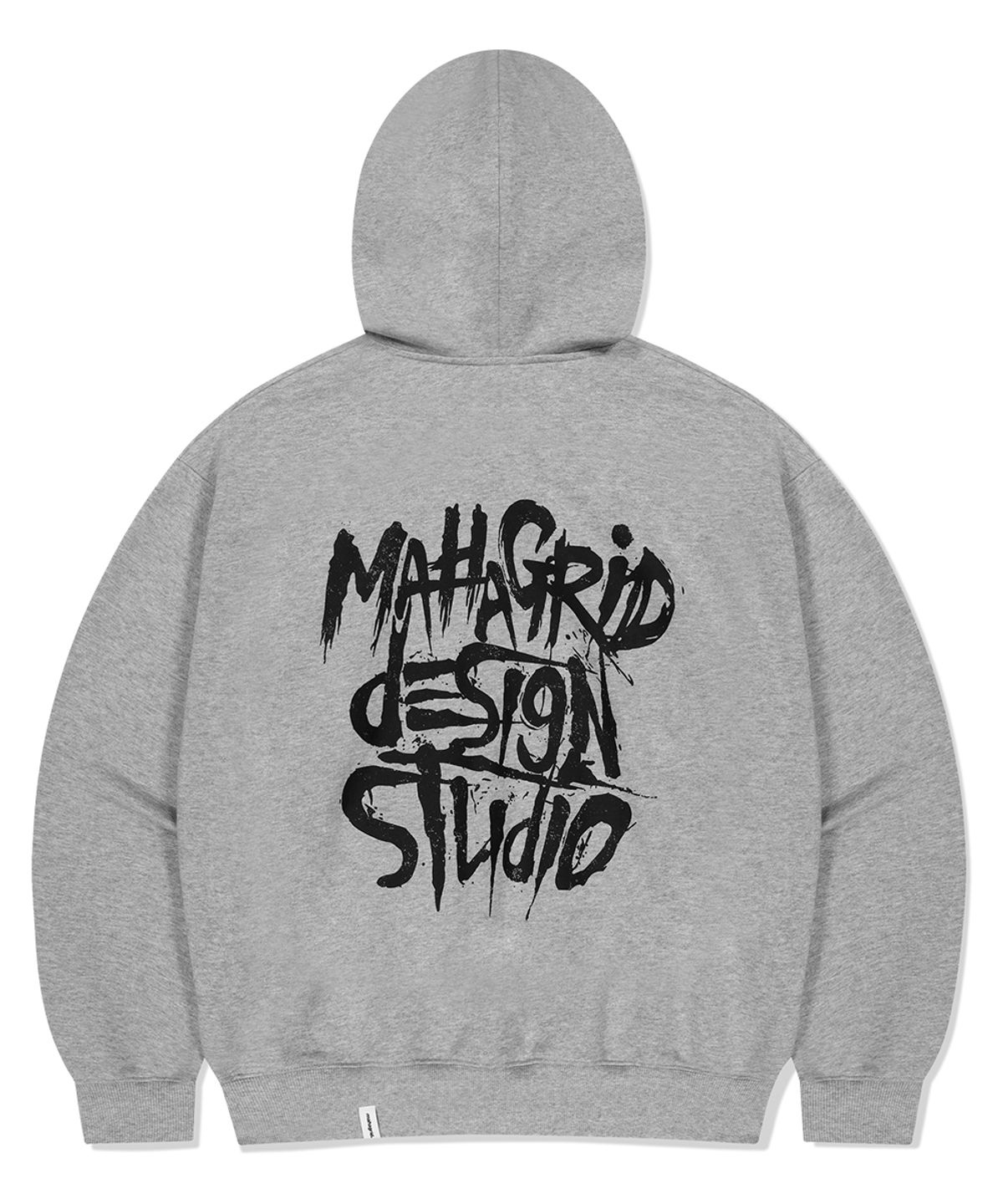마하그리드(MAHAGRID) SLASH LOGO HOODIE GREY(MG2FFMM427A)