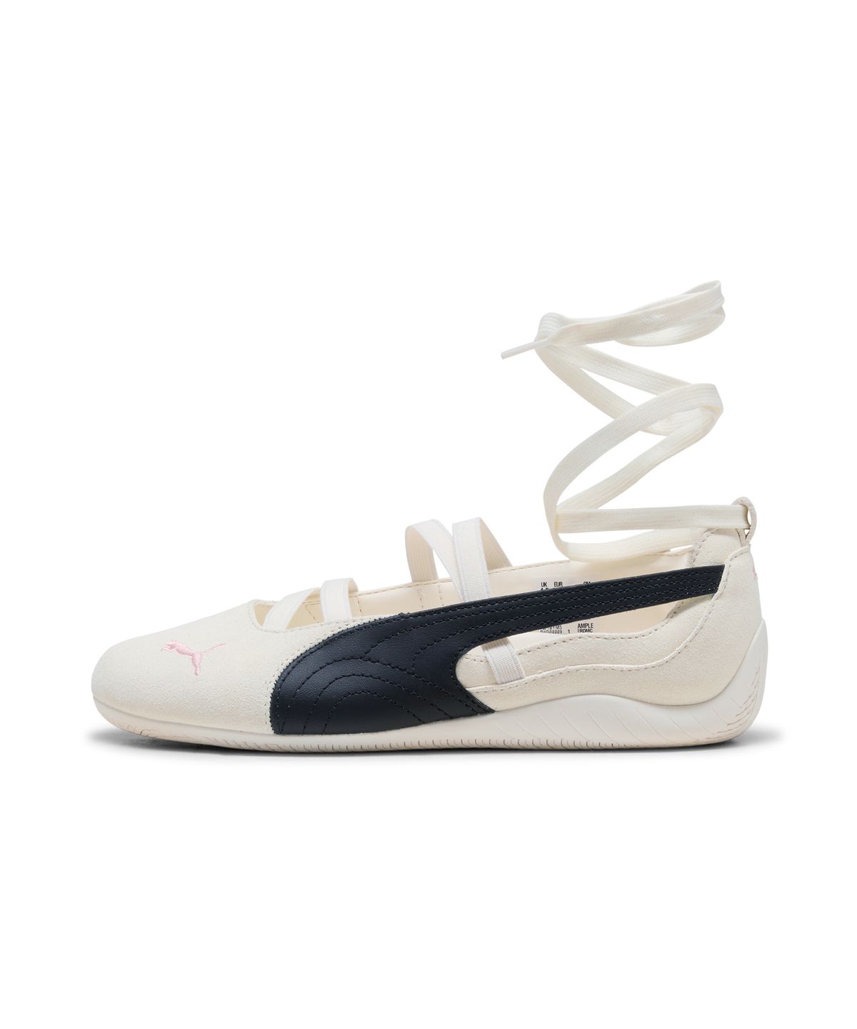 푸마(PUMA) 스피드캣 발렛 스웨이드 x 로제 - 웜화이트:핑크 / 404395-01