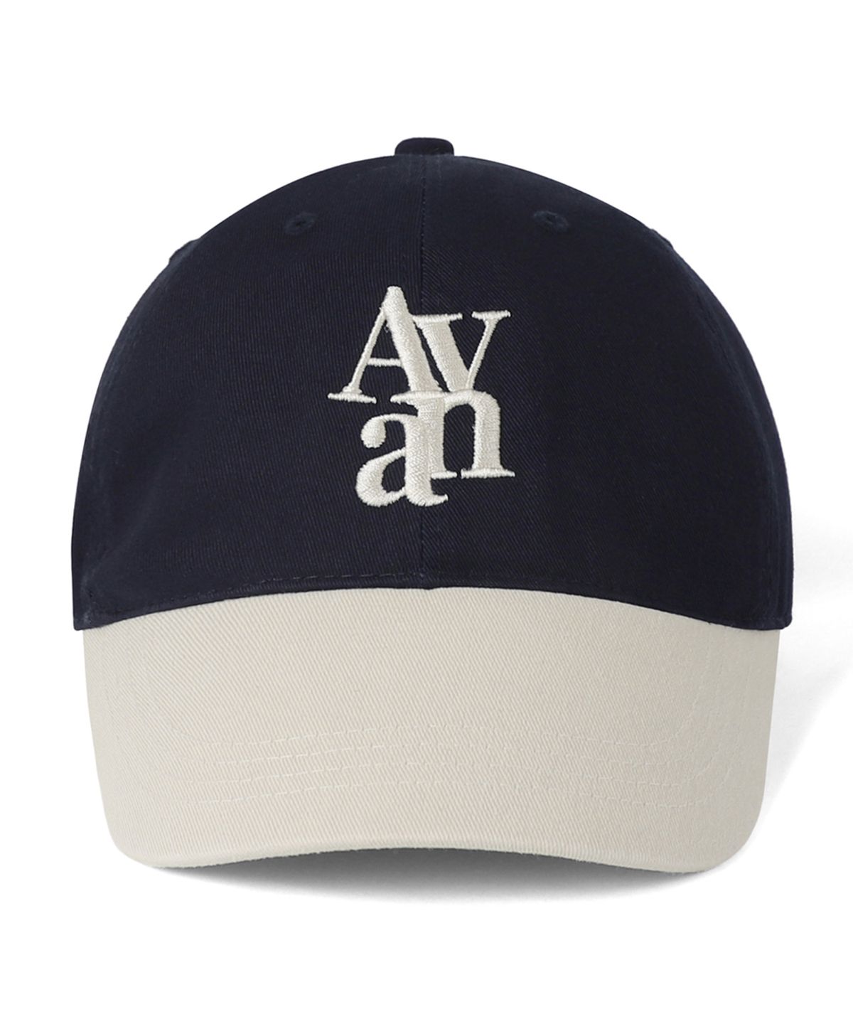 어반드레스(AVANDRESS) Classic Aa Color Block Cap NAVY