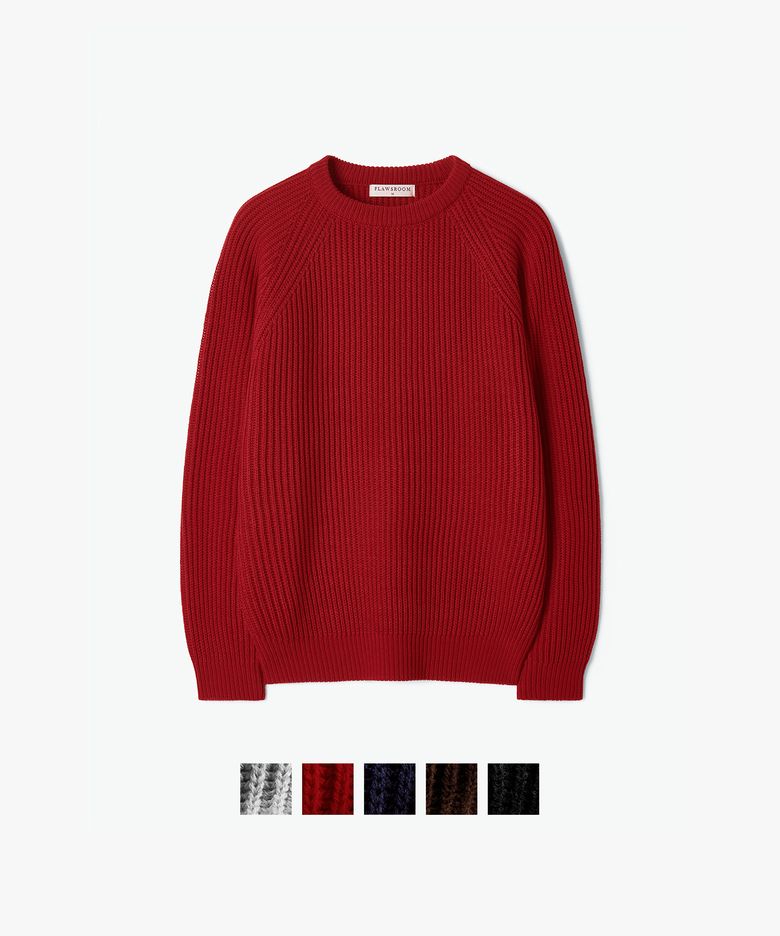 Essential Crop Reglan Knit 5color