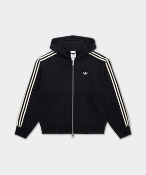 후드 집업 - 블랙:크림화이트 / KC9315