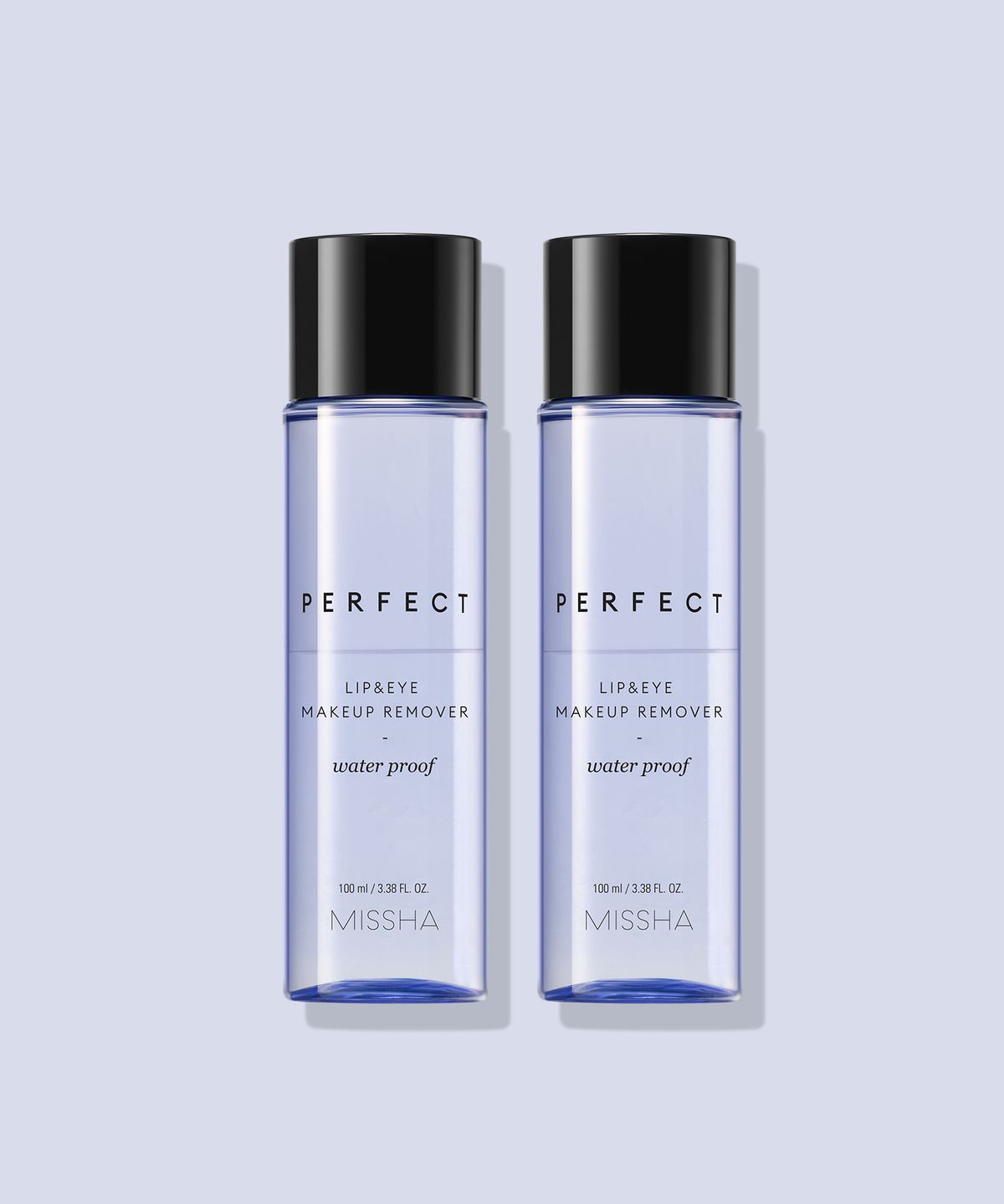 미샤(MISSHA) [2개] 퍼펙트 립앤아이 메이크업 리무버 워터프루프 100ml