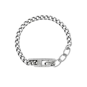 DX1627040 D 로고 체인 펜던트 팔찌