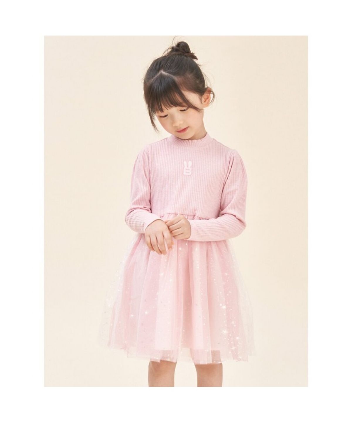 빈폴 키즈(BEANPOLE KIDS) [러블리 빙키 걸즈] 샤 원피스  라이트 핑크 (BI5871G04Y)