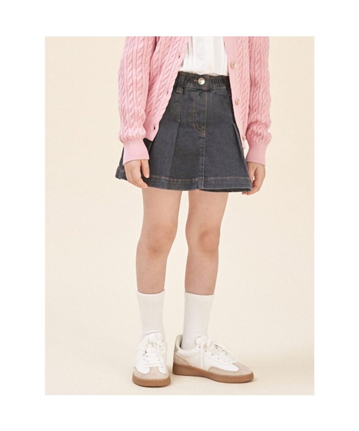 빈폴 키즈(BEANPOLE KIDS) 로데님 스커트팬츠  애쉬 (BI5827G054) (BI5827G054)