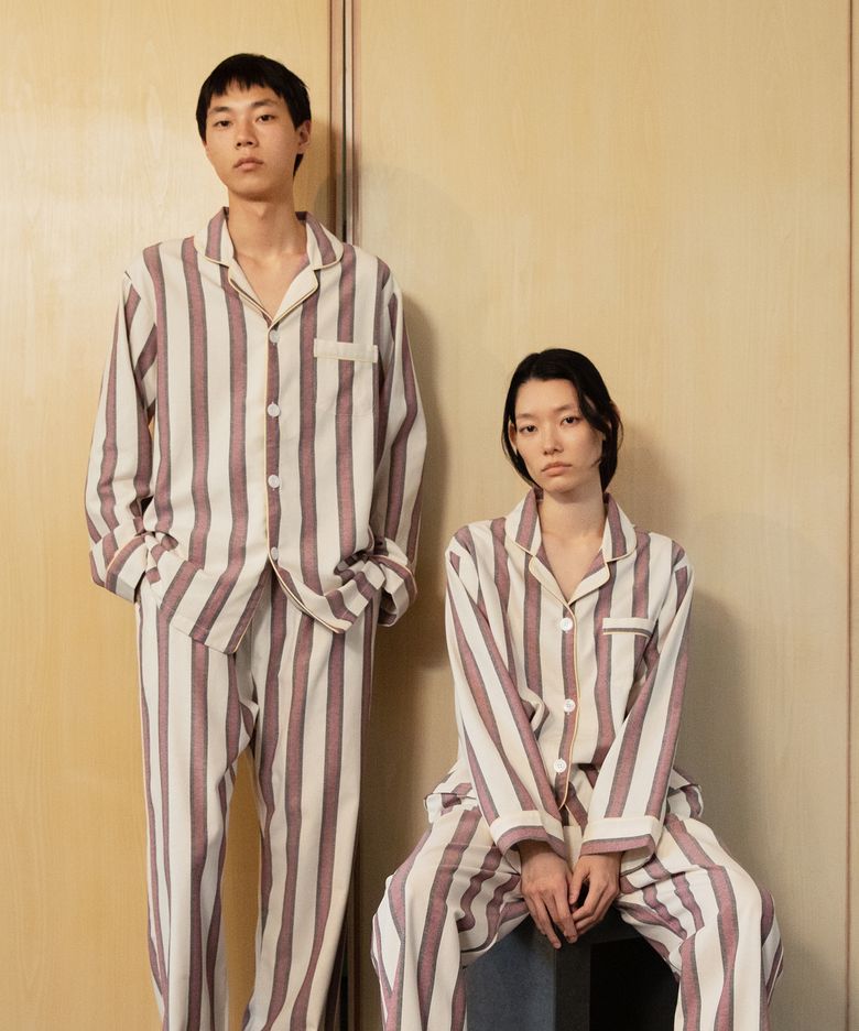 (couple) Bordeaux Pajama Set