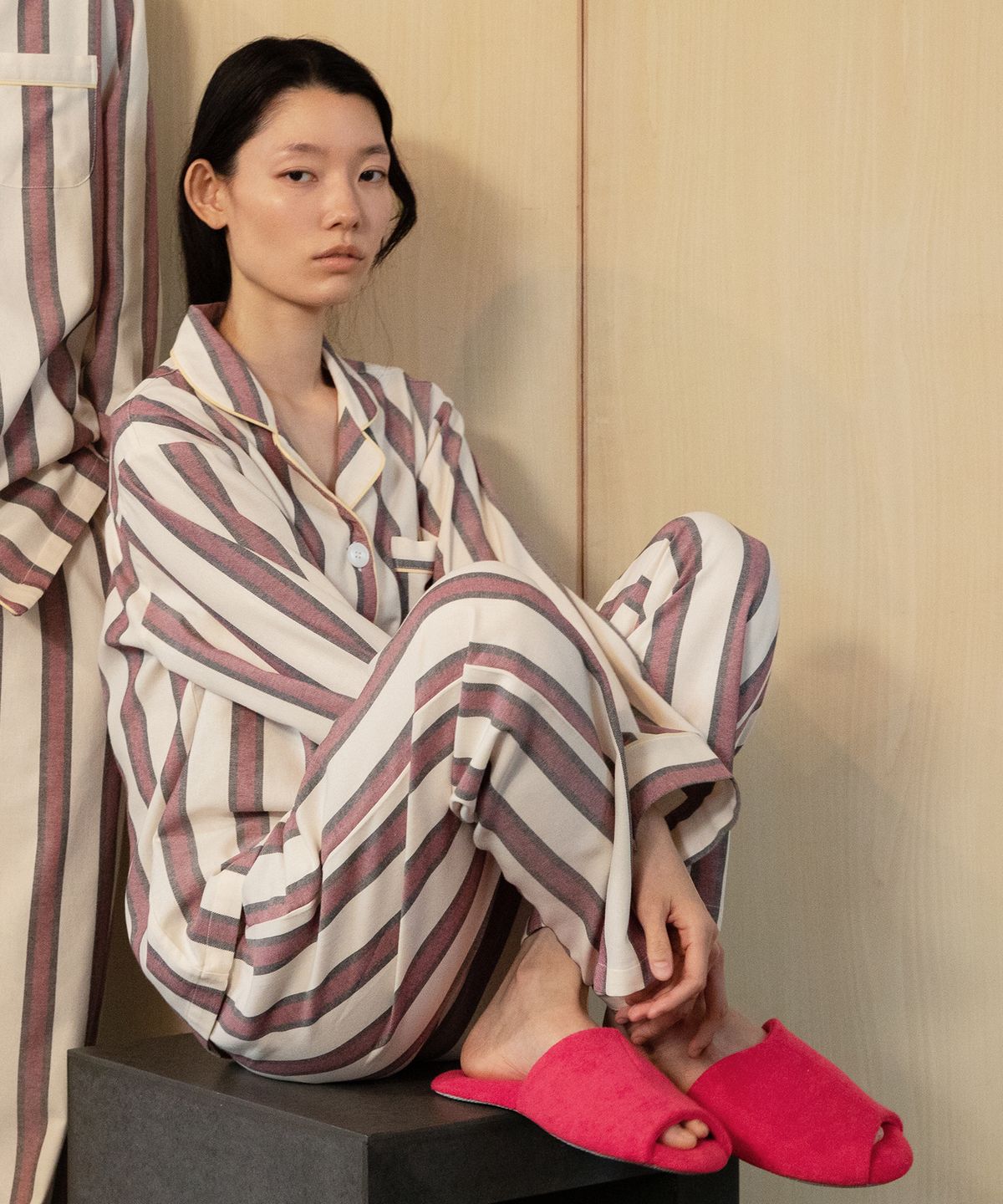 조스라운지(JO'S LOUNGE) (w) Bordeaux Pajama Set