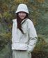 리나 여성 후드 바람막이 (S25FWFWB67) Light Beige