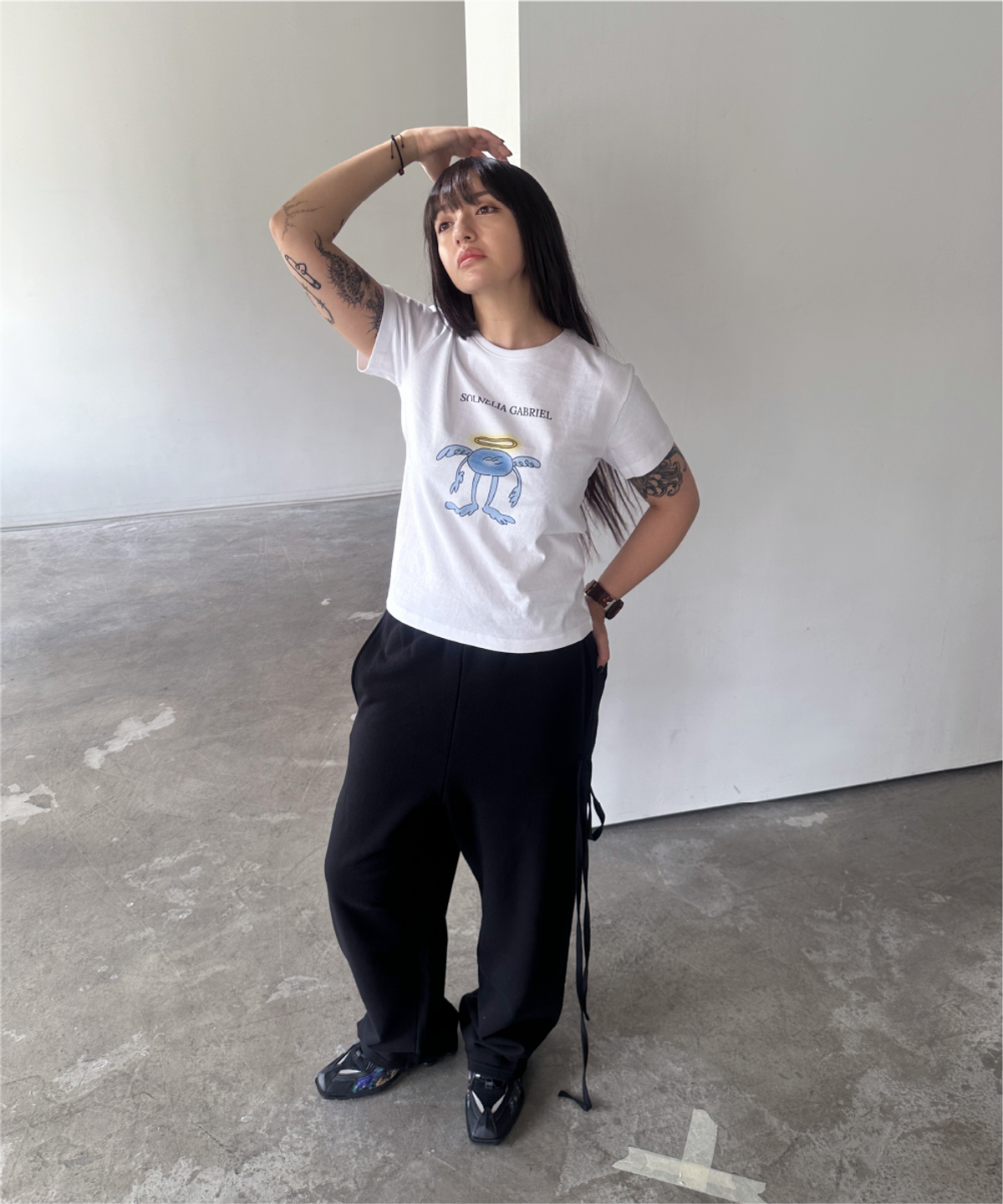 솔넬리아 가브리엘(Solnelia Gabriel) ANGEL PERSONA/ANGEL PERSONA CROP T-SHIRT