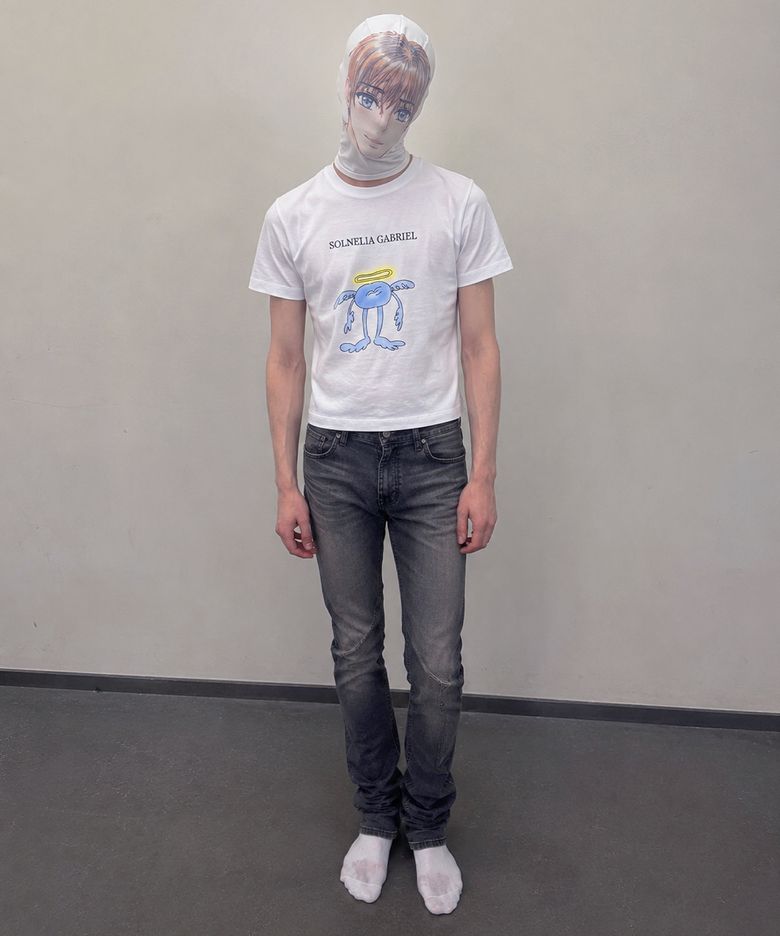 ANGEL PERSONA/ANGEL PERSONA CROP T-SHIRT