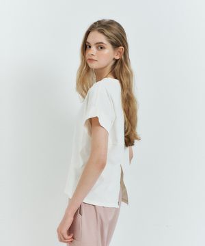 CLWT8115 소로나 백 슬릿 숏 슬리브